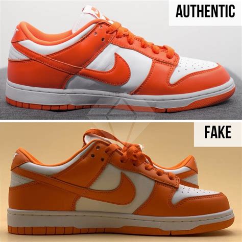 real vs fake nike dunk